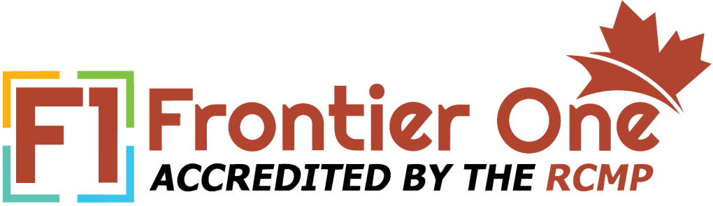 F1 Frontier One — accredited by the RCMP