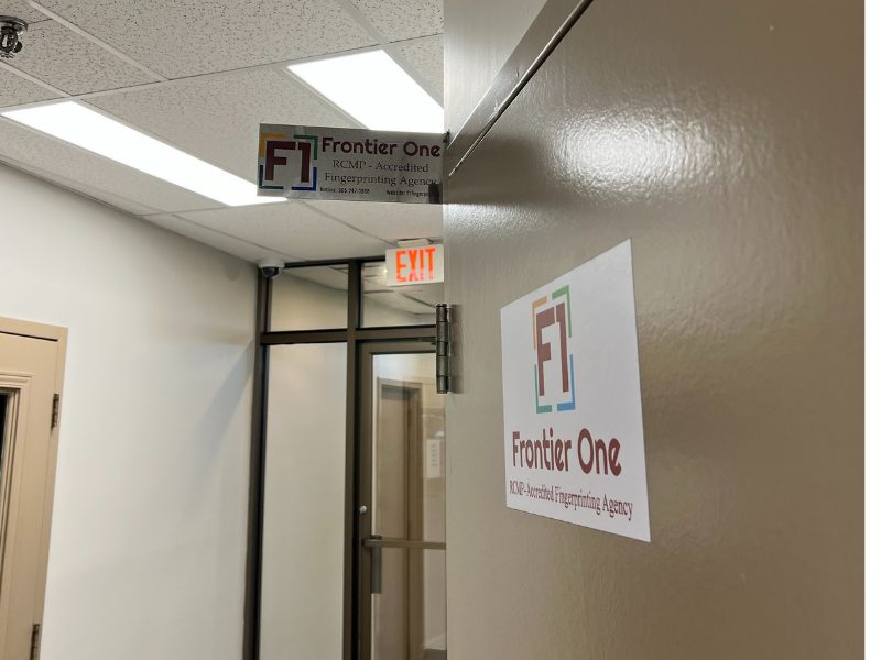 Hamilton office: the office entrance