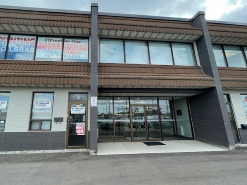 Milton office: the office building