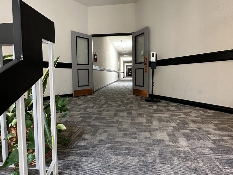Oakville office: the hallway