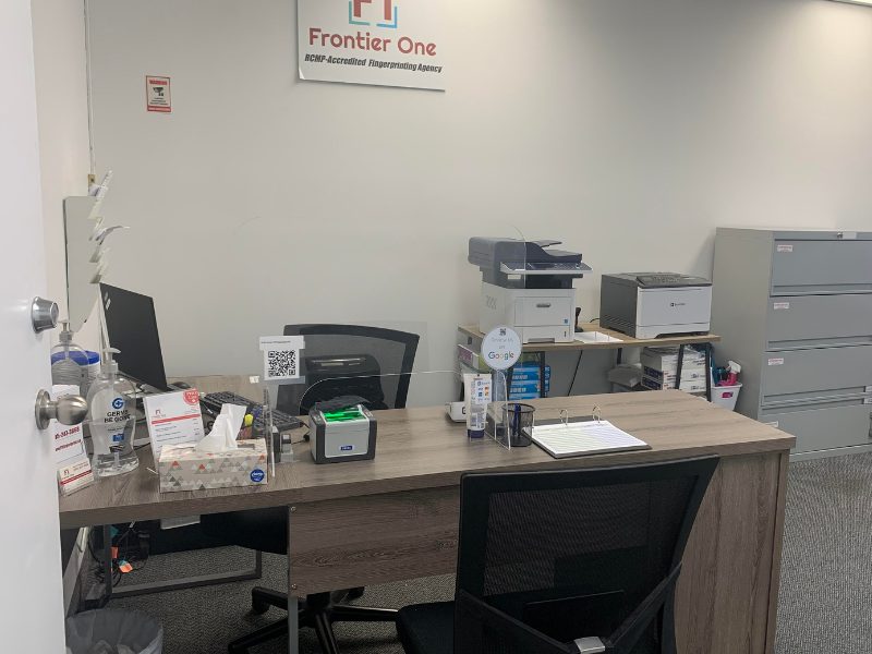 St. Catharines office: the office room